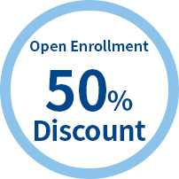 OpenEnrollment 50%OFF